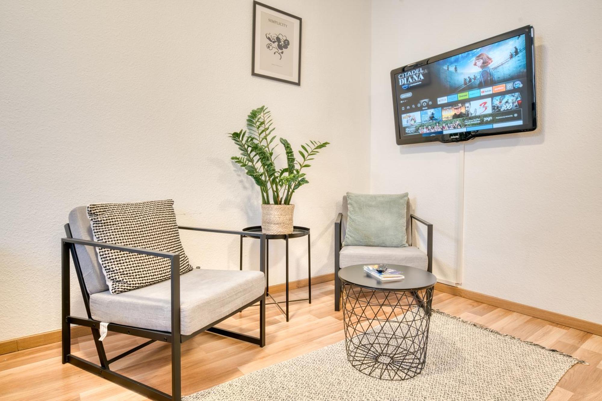 Apartamento Homy I Gemuetliches Gohlis Netflix Und W-lan *