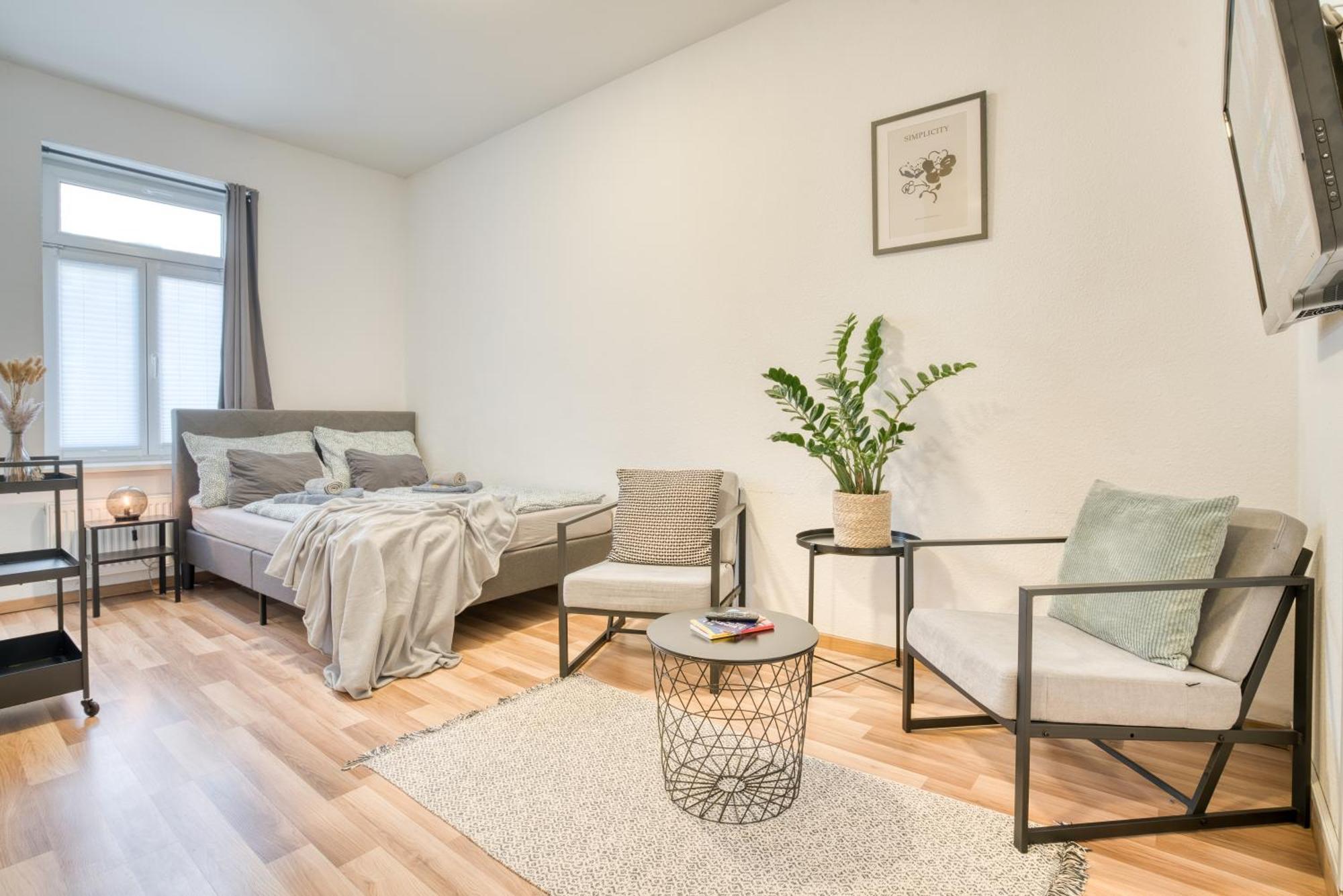 Apartamento Homy I Gemuetliches Gohlis Netflix Und W-lan Leipzig